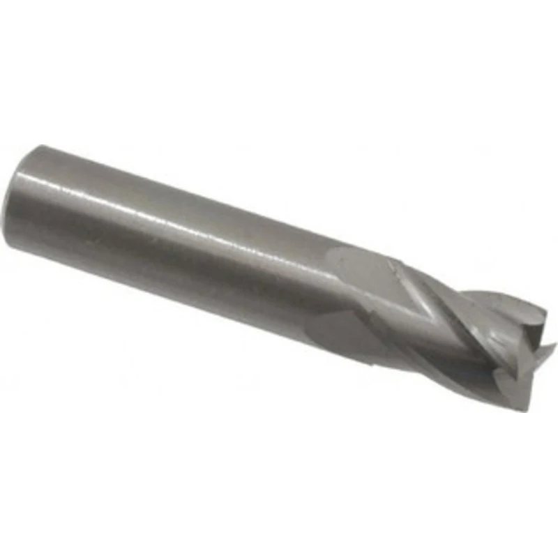 OSG 10mm, 14mm LOC, 10mm Shank Diam, 51mm OAL, 4 Flute, Solid Carbide Square End Mill Single End, Uncoated, Spiral Fl...